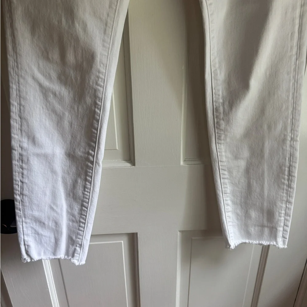 Able The High Rise White Skinny Jeans